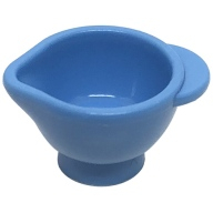 Lego nálevka, odměrka, středně modrá (93082b MEDIUM BLUE)